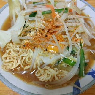 野菜たっぷり味噌ラーメン